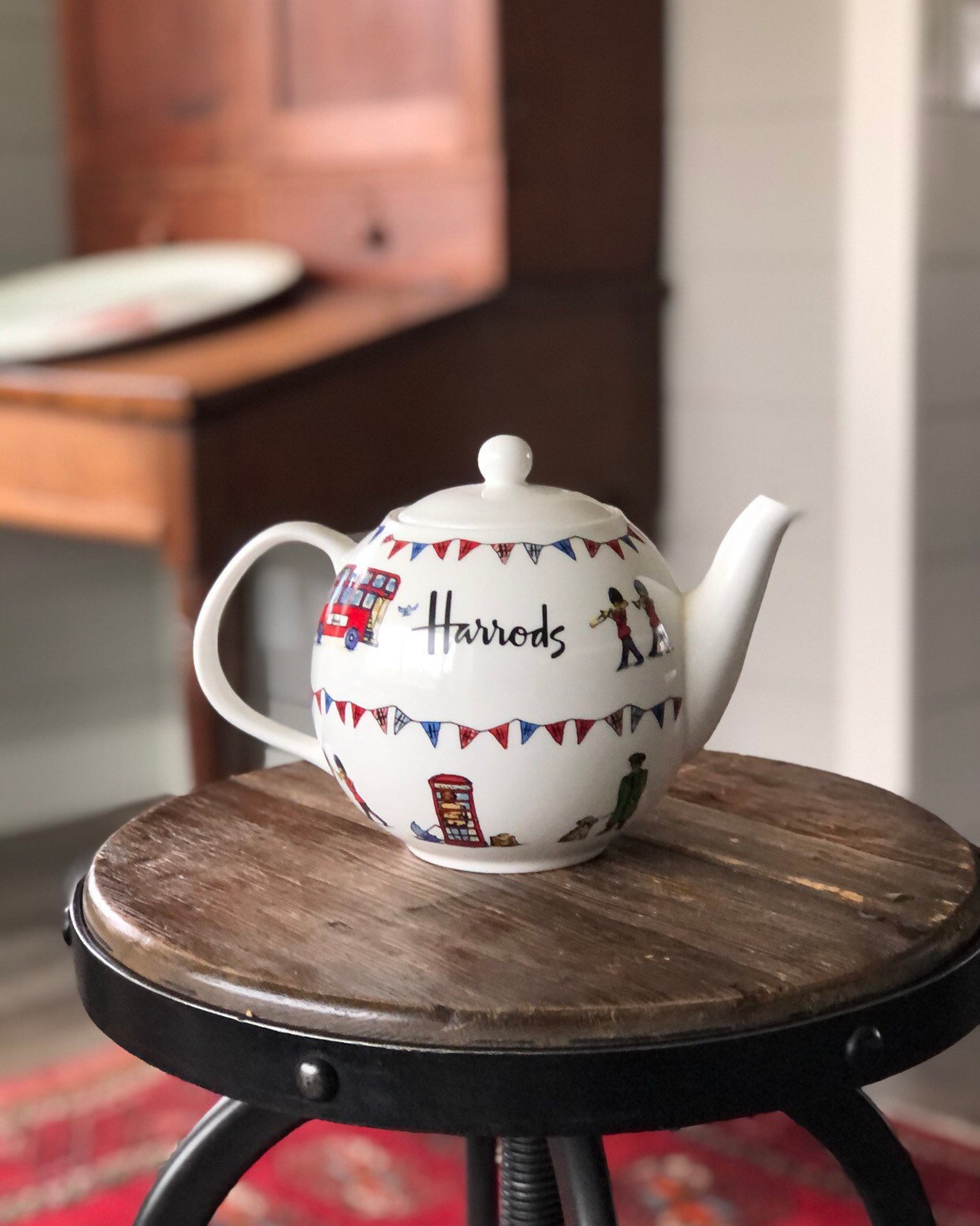 Harrods London Westminster Teapot Etsy