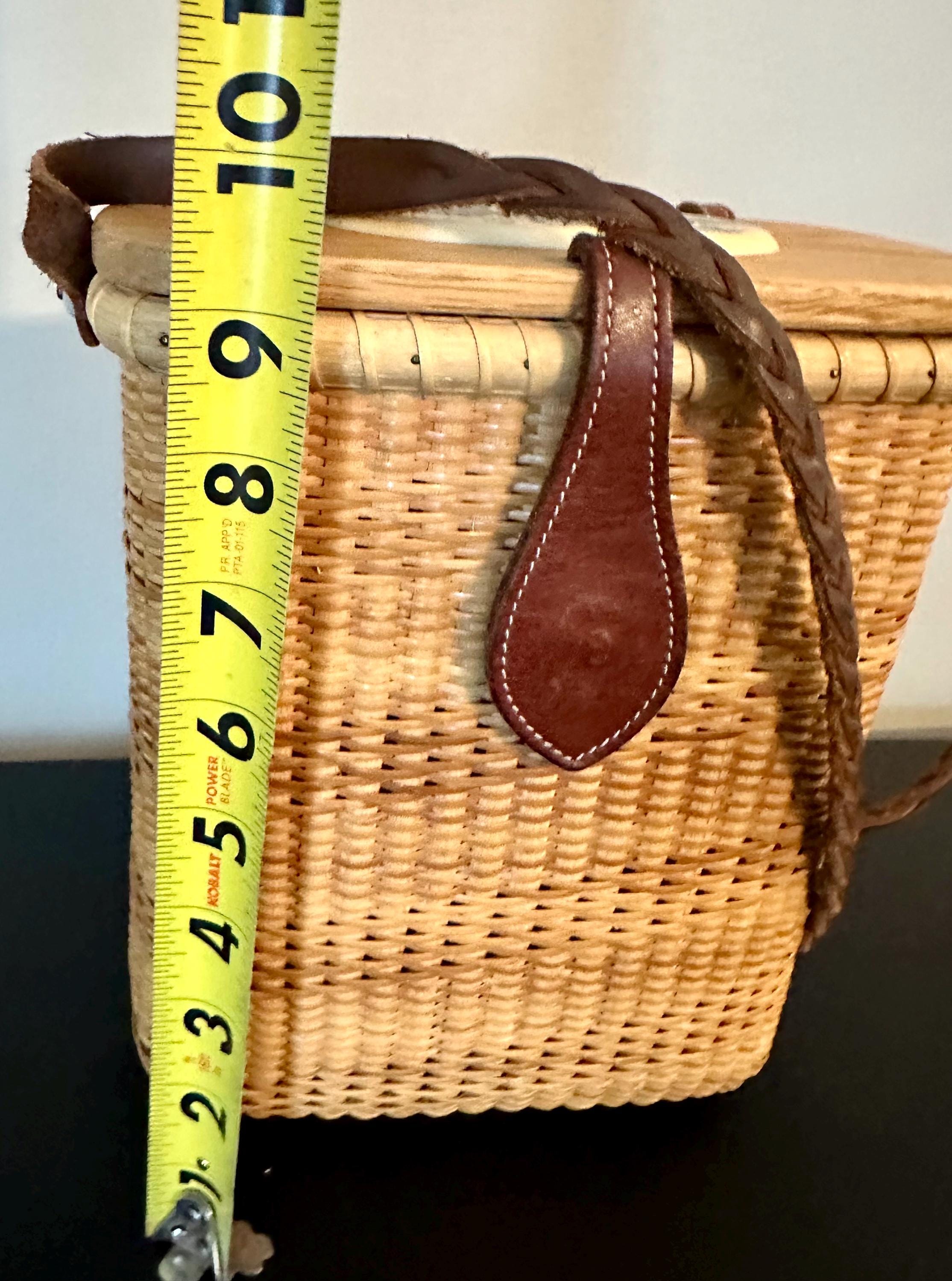 アイコニックなナンタケット バスケットパース/ハンドバッグ