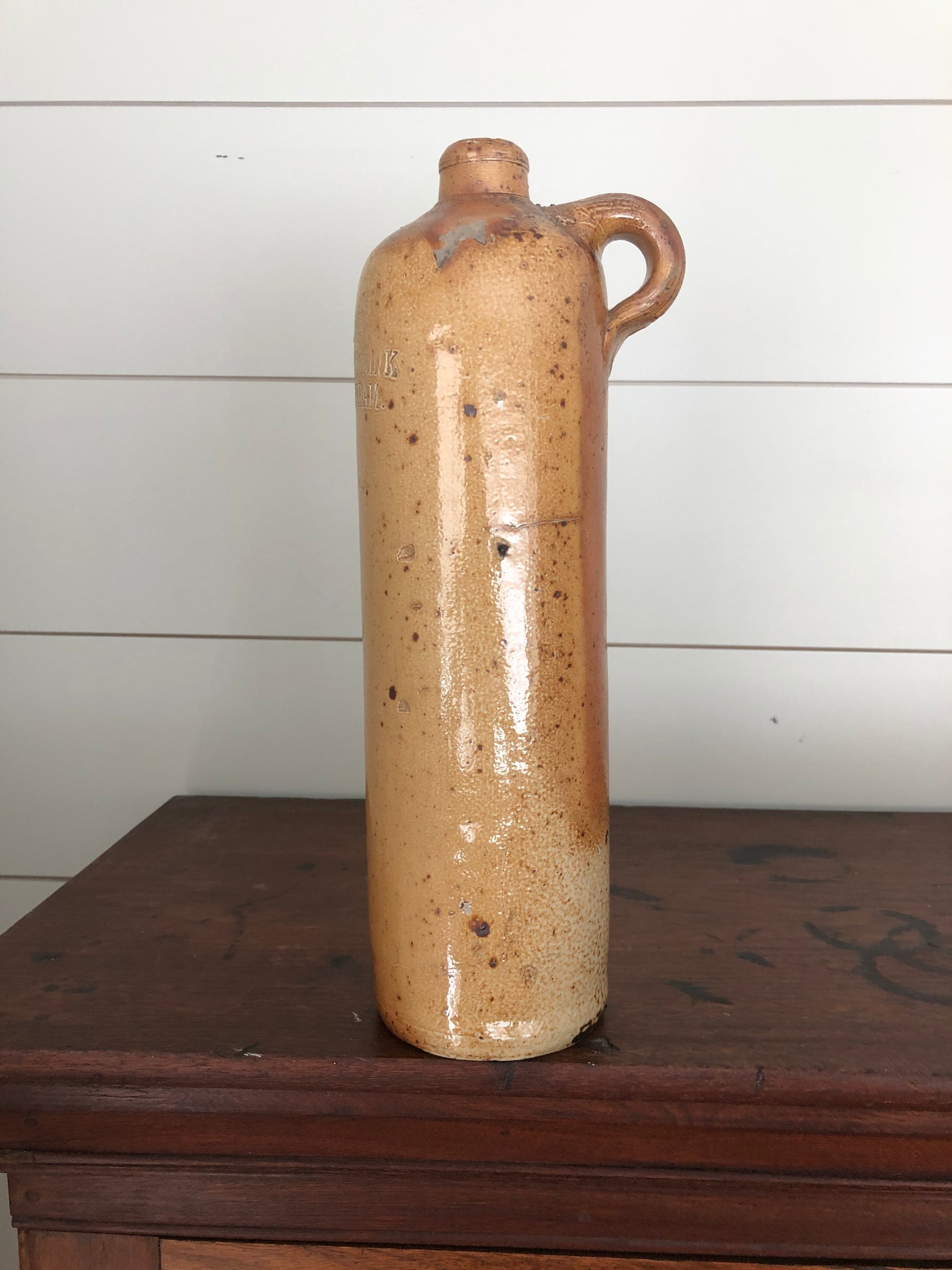 Download Vintage Stoneware Gin Bottle 1 Liter Wynand Fockink ...