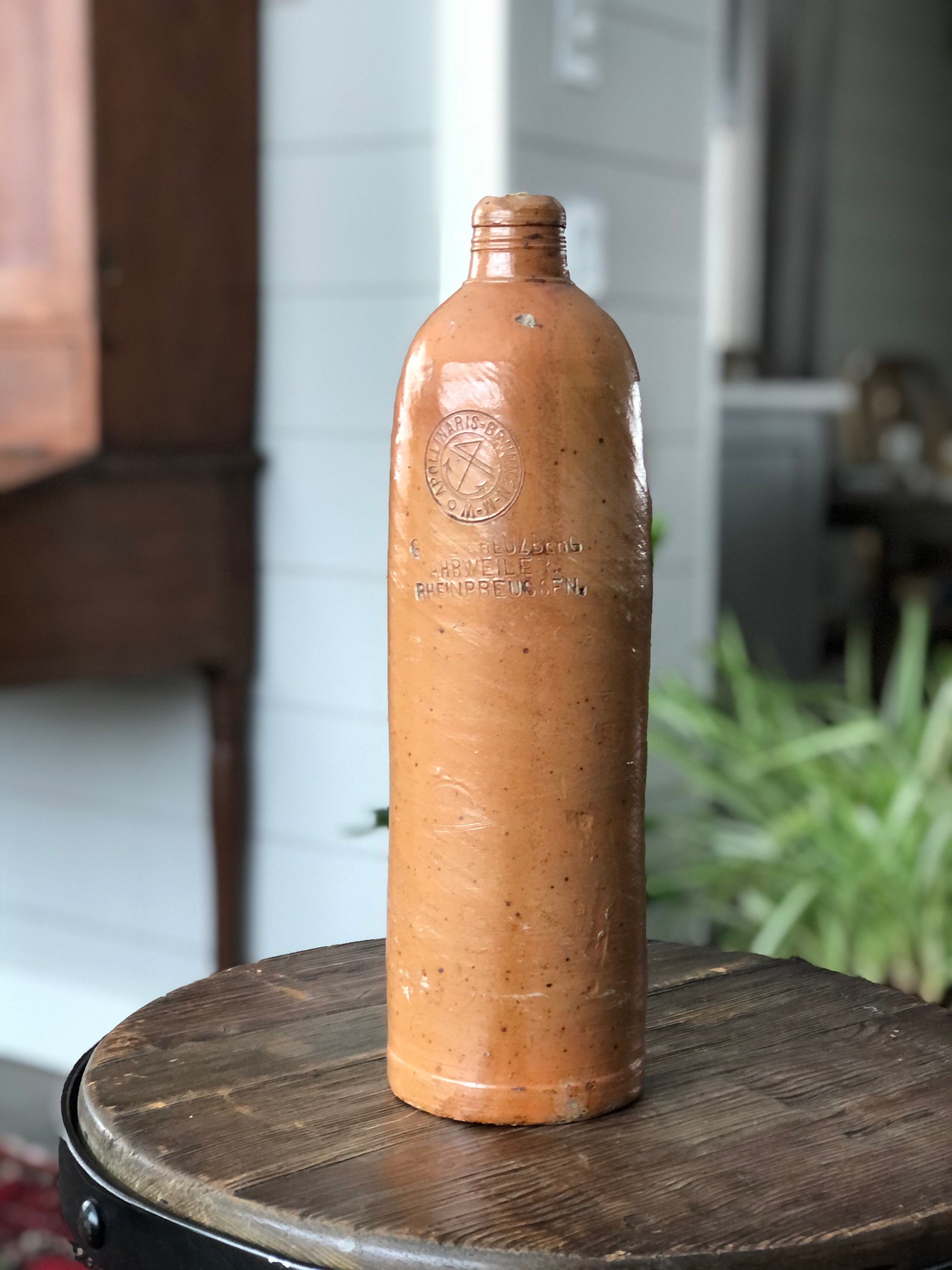 Antique Mid 1800's Georg Kreuzberg Apollinaris Brunnen Bottle Made