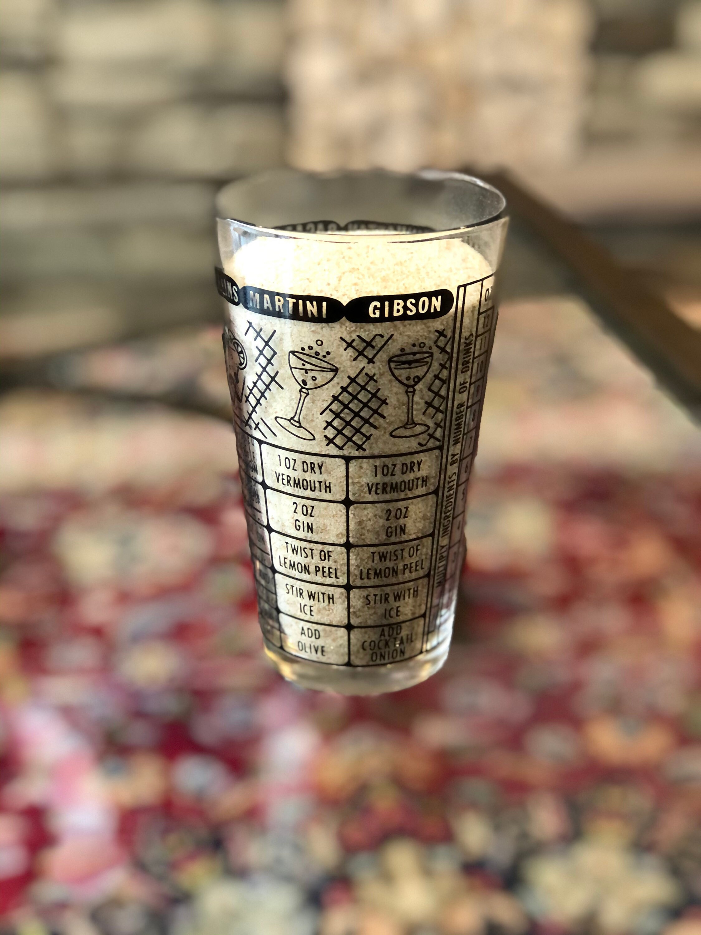 Federal Glass Vintage Cocktail Mixer Measuring Glass 12 Oz Bar Etsy