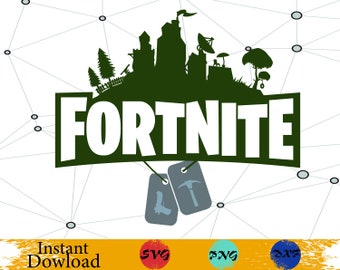 Fortnite Label Etsy - fortnite svg png dxf fortnite svg png coupe numerique telecharger fortnite anniversaire svg fortnite svg fichiers pour cricut
