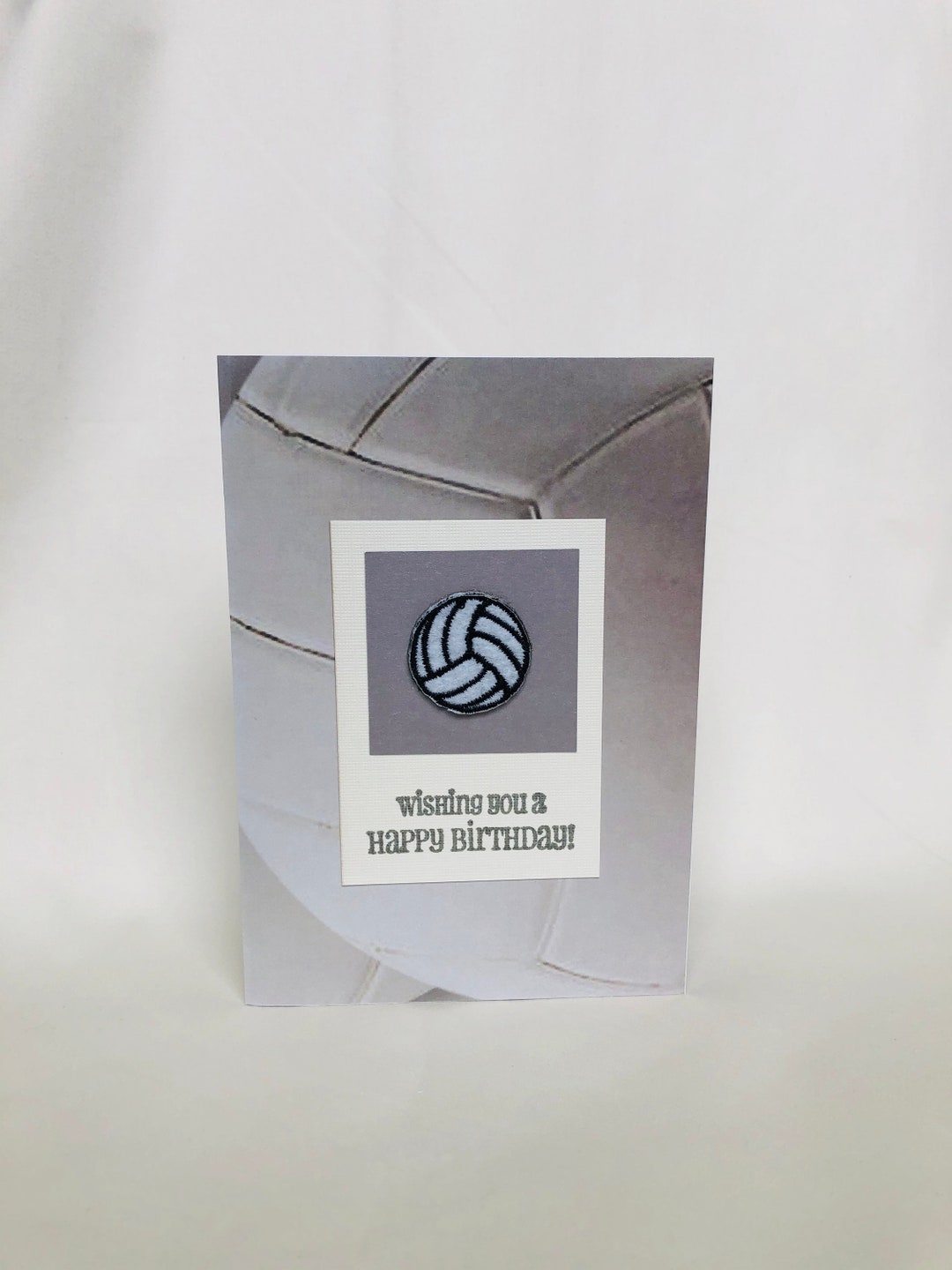 Volleyball Birthday Card Handmade Card Perfect for Any Etsy