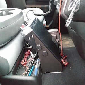 Universal CB GMRS Ham Radio Floor Mount: Truck, Jeep, Ford