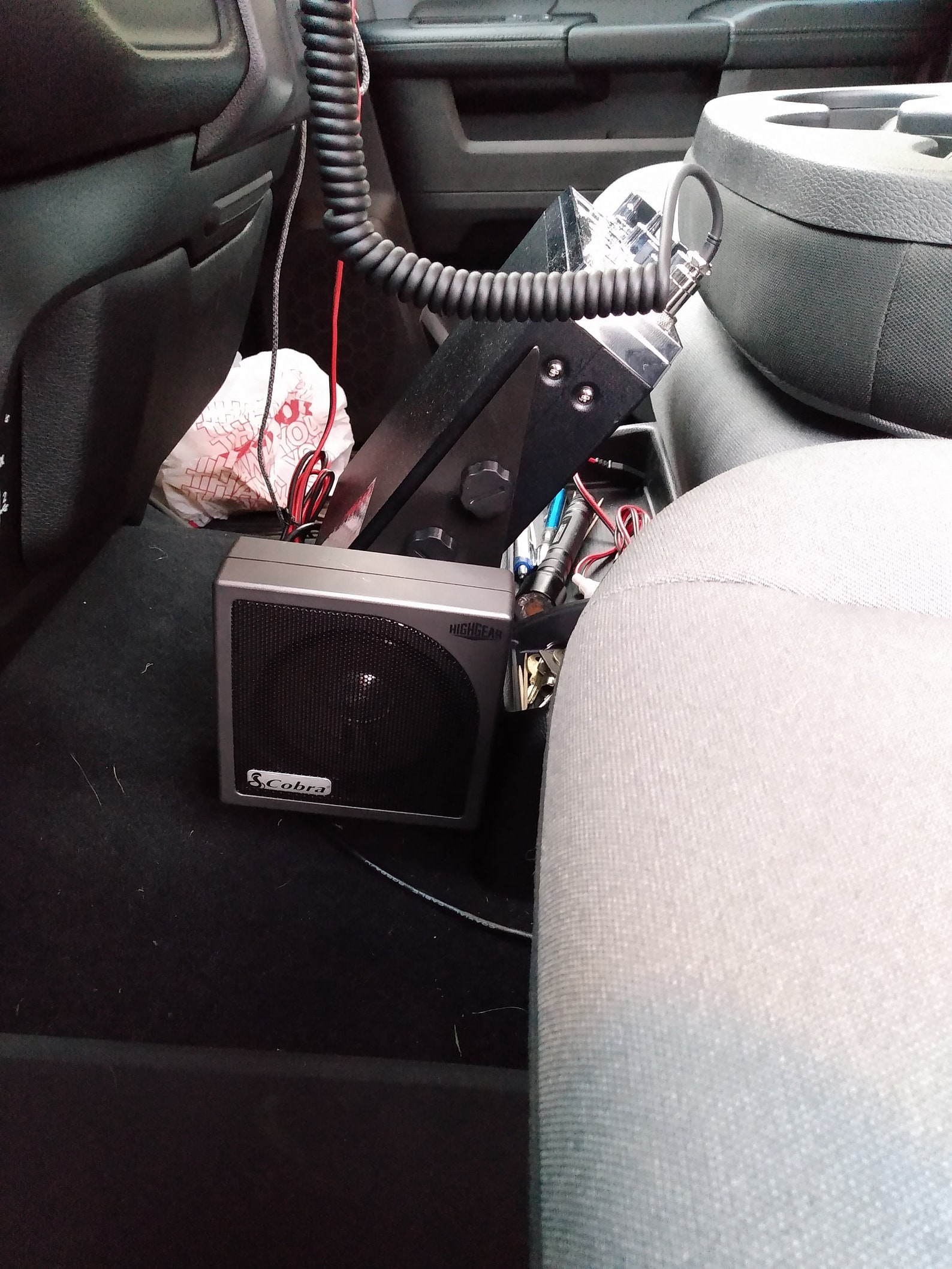 CB Radio Mount for Trucks CB External Speaker Mount CB Radio Etsy