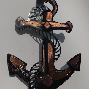 Ship Anchor Metal Art