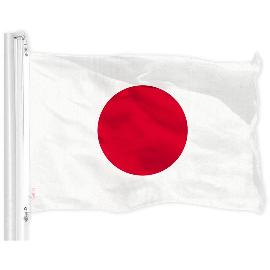 Japan (japanese) Flag 150D Printed Polyester 3x5 Ft - Etsy