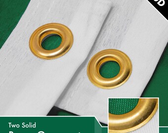2x3 Neon Green Solid Plain Colored Premium Flag 2'x3' House Banner Grommets