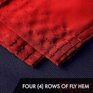 G128 Bennington 1776 Tea-Stained Flag | 3x5 Ft | ToughWeave Pro Series Embroidered 420D Polyester | Historical Flag, Embroidered Design,