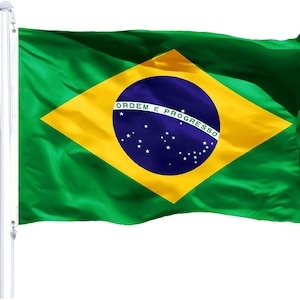 G128 - Brazil (Brazilian) Flag | 3x5 feet | Printed 150D