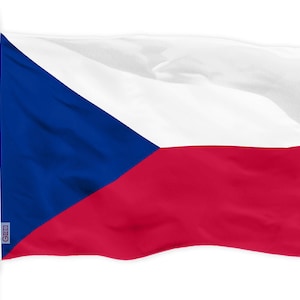Czech Republic Flag: 3x5 ft, Vibrant Colors, Polyester