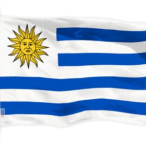 Uruguay (Uruguayan) Flag 150D Printed Polyester 3x5 Ft