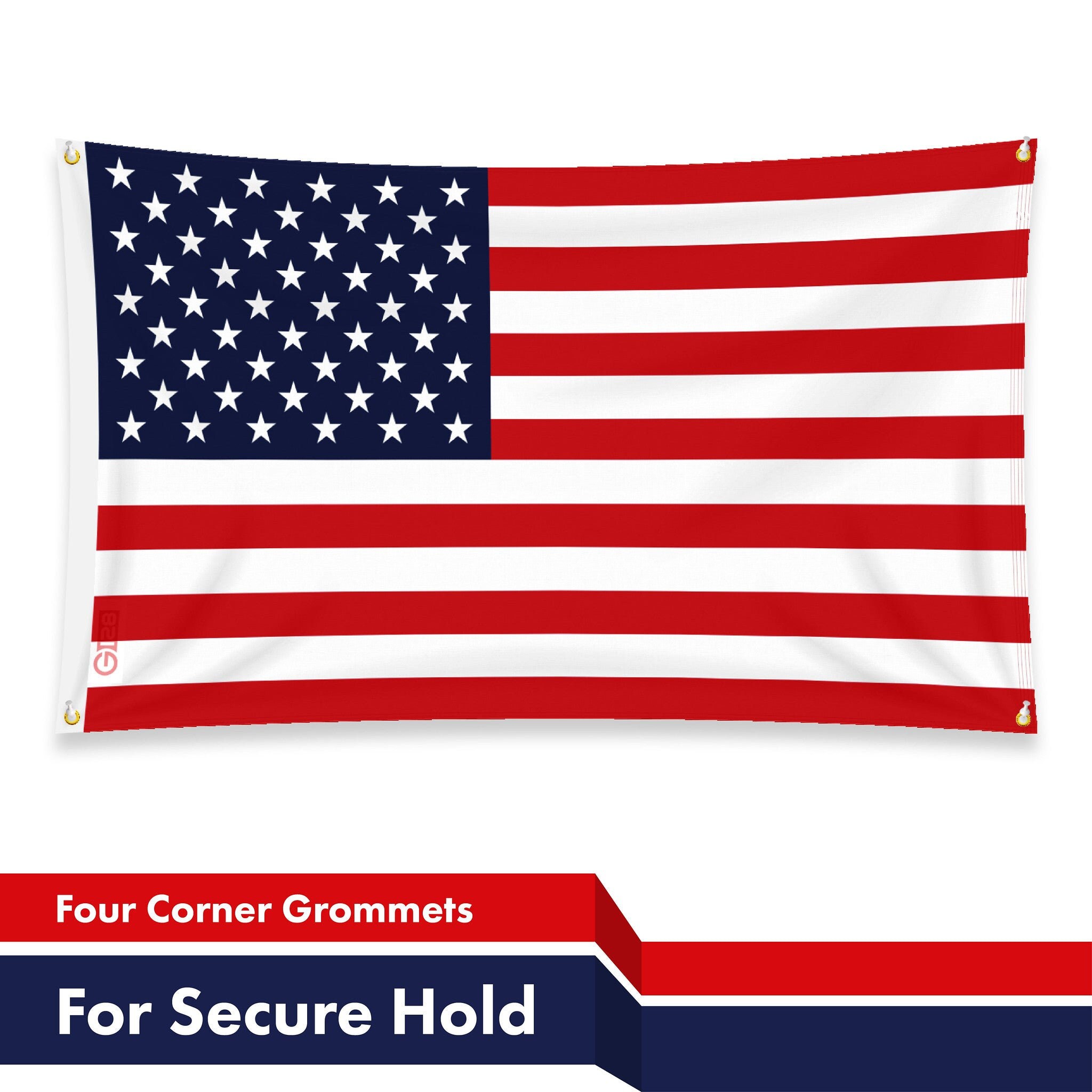 Thin Blue Line Flags 2-Pack - 3x5 Ft Polyester/Nylon With Brass Grommets For Outdoor