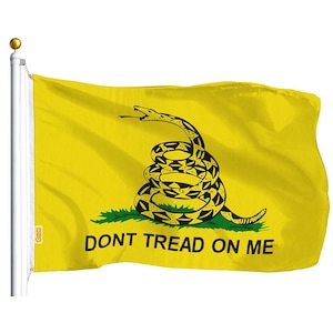 Gadsden (Dont Tread On Me) Flag 75D Printed Polyester 3x5 Ft