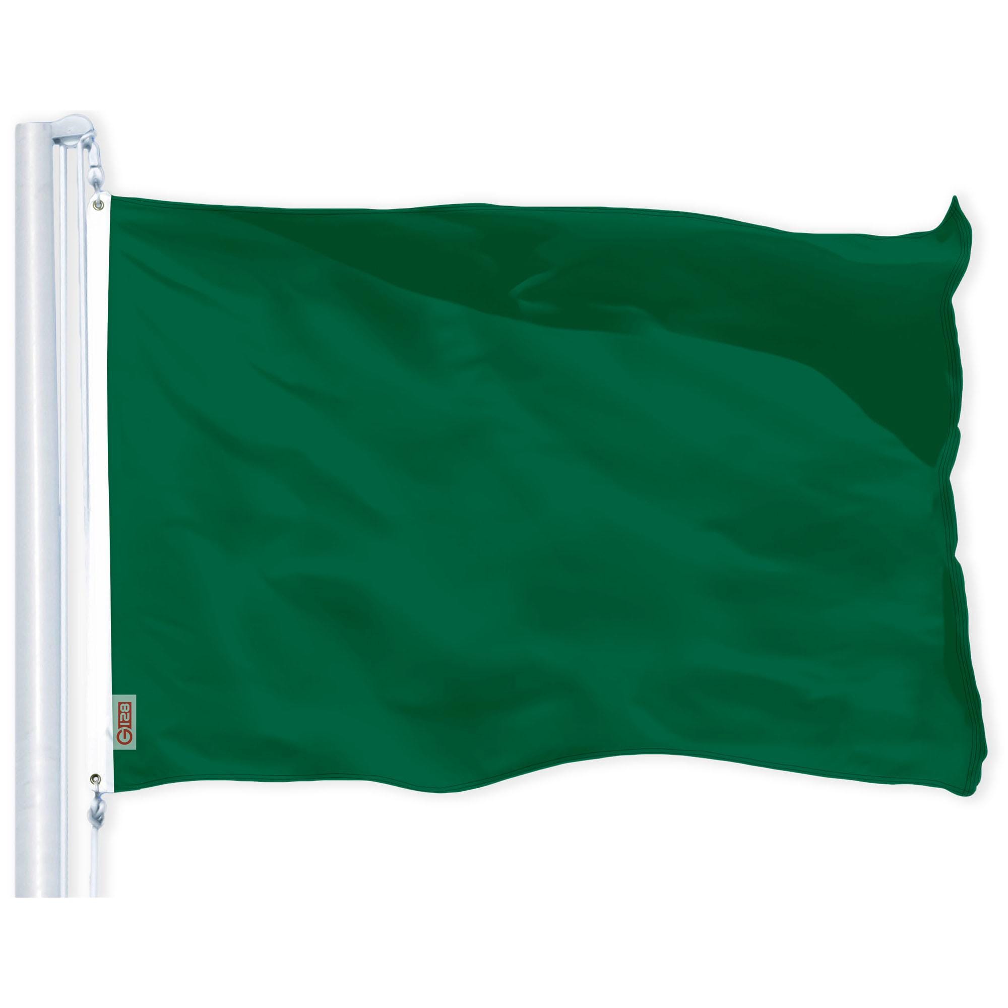 Solid Dark Green Flag: 3x5 Ft, 150D Quality Polyester - Etsy
