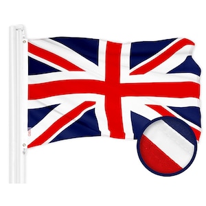 UK Flag: United Kingdom ToughWeave 300D Polyester (3x5 Ft)