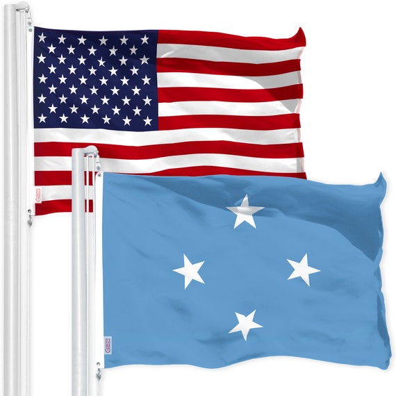 thumbnail image 2 of American USA Flag 3x5 Feet – Embroidered Polyester, Brass Grommets, By G128 2 of 14