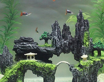 Fish Tank Decor Etsy