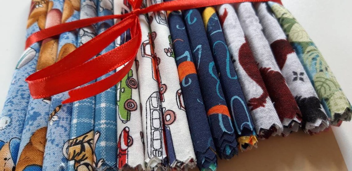 Precut Fabric Squares 5x5 Cotton Squares Etsy UK