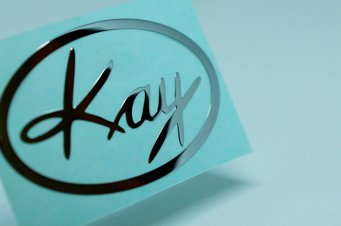 Kay Guitar Headstock Neck METAL Sticker premium 04 Etsy