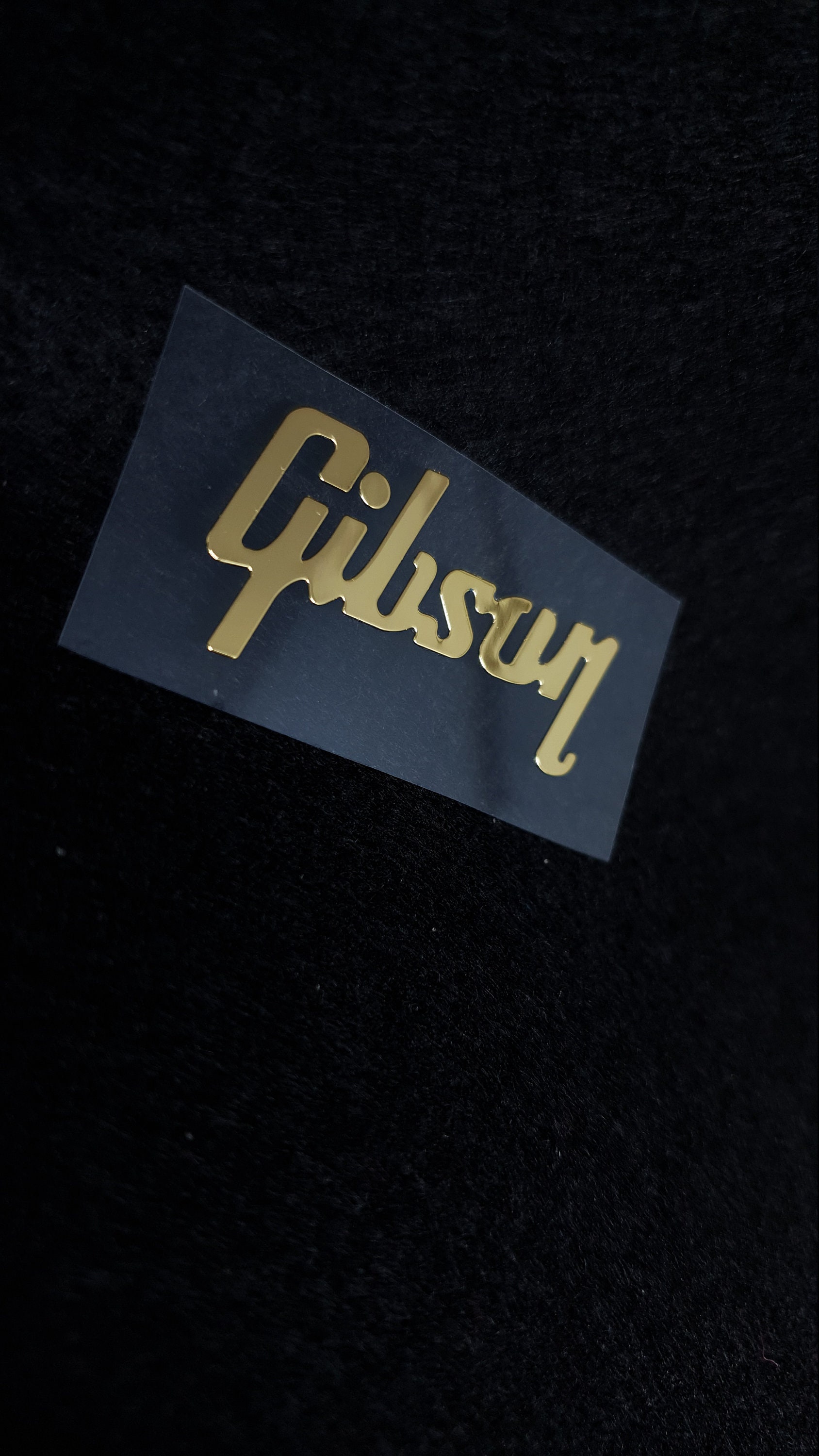 Gibson Guitar Headstock Neck METAL Sticker premium 18 Etsy