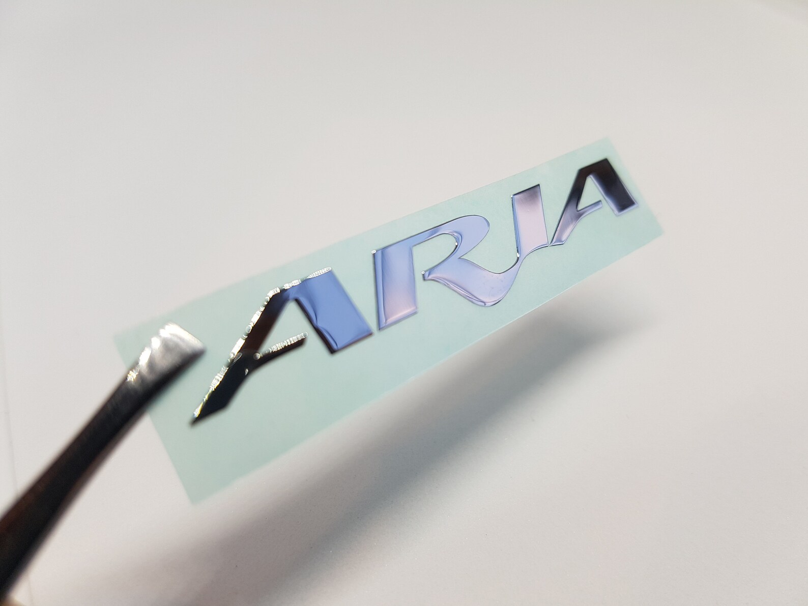Aria Guitar Headstock logo decal Neck METAL Sticker premium Etsy