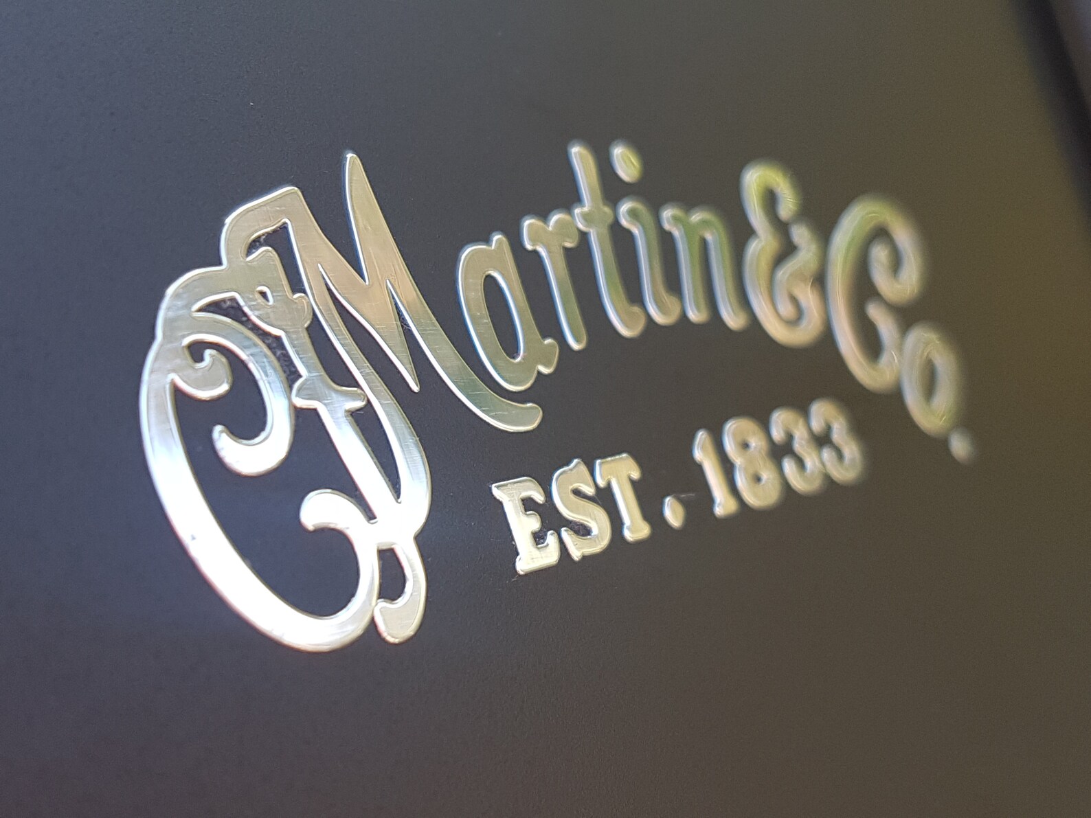 C.F. Martin & Co Guitar Headstock Neck METAL Sticker premium Etsy