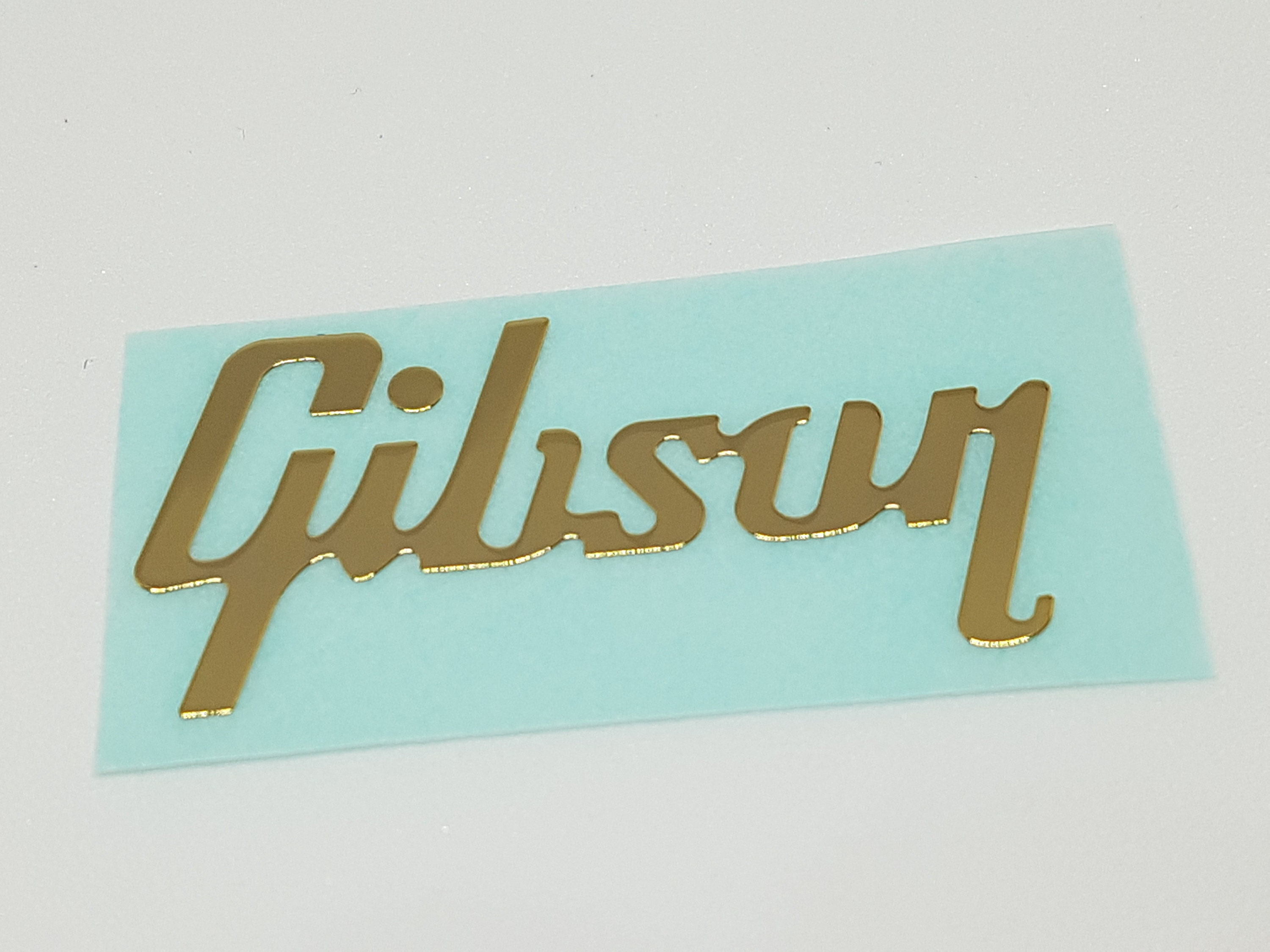 Gibson Guitar Headstock Neck METAL Sticker premium 18 Etsy