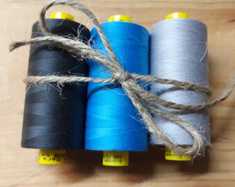 100/% poliéster reciclado Sew-All RPET Eco Gutermann 20 carrete del hilo de rosca set