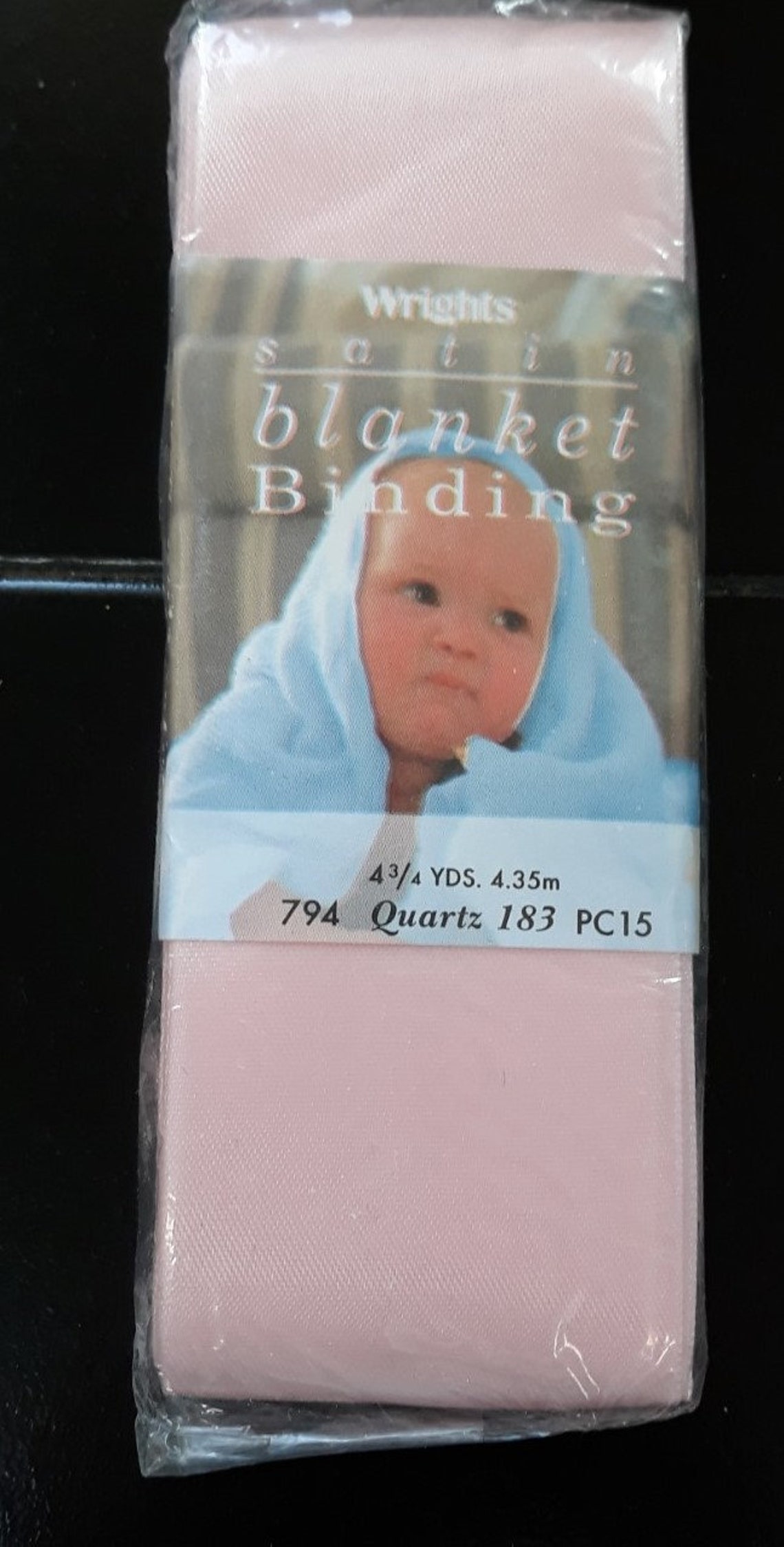 Blanket Binding Satin Wrights 2 x 43/4 yards Etsy