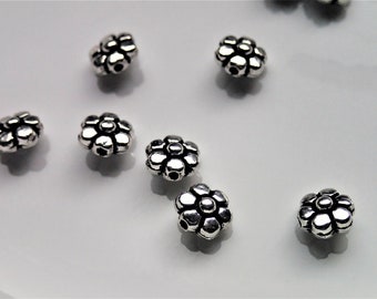 Tibetan Gear Beads 25mm Red Copper BULK 4 Packs x 10 Pcs Art Hobby DIY Jewellery