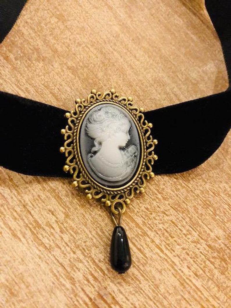 Black Velvet Choker Vintage Style and Elegant Etsy