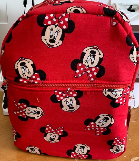 red minnie mouse backpack