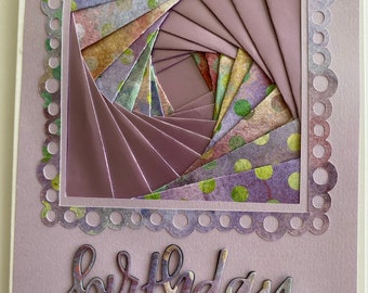 Iris Folding Card You Ll Enjoy Etsy