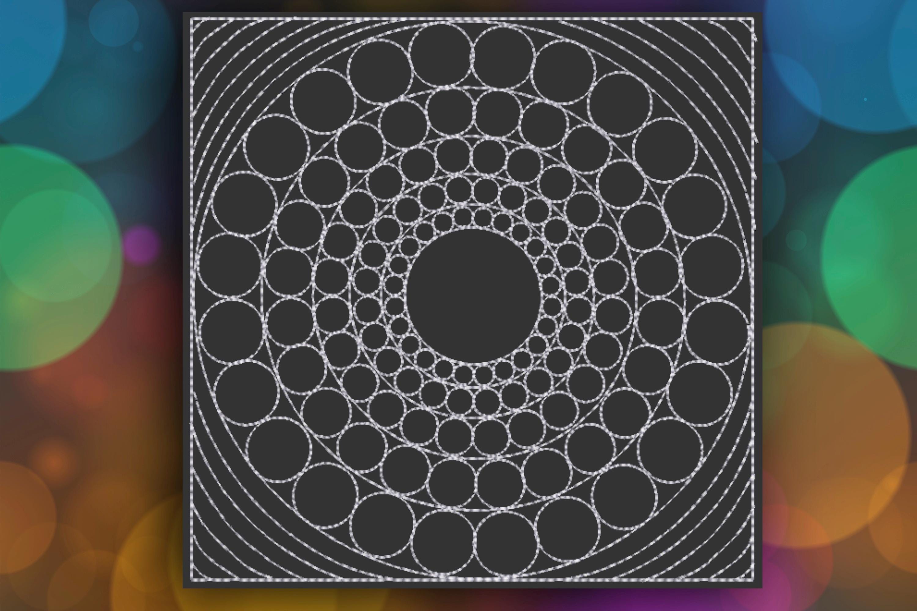 Concentric Circles Quilt Block - 3 Sizes - 7 Formats - Etsy