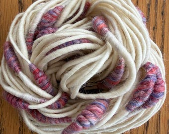Art Yarn - Core Spun Wool Single with Multicolored Beehives