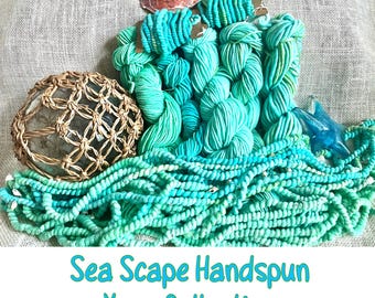 Seascape Handspun Yarn - 9 Variations
