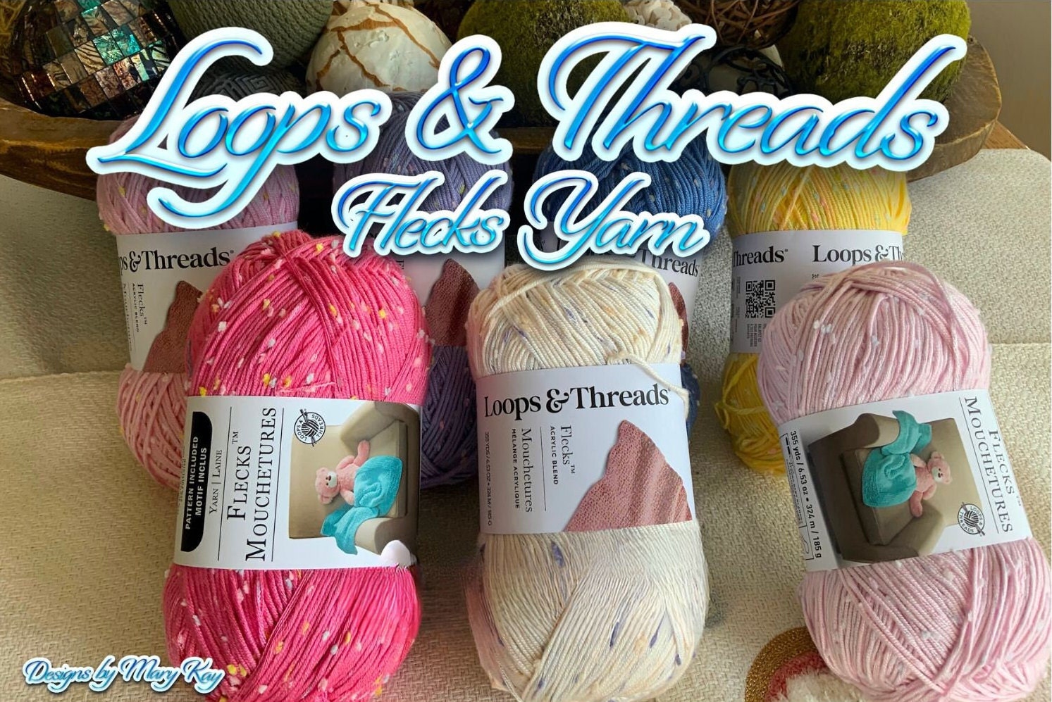 Loops & Threads, Art, Loops Threads Yarn Free Spirit Jumbo 35 Oz Gray 54  Yds Color 2 Charcoal