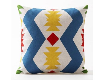 Desert Throw Pillow Aztec Geometry Desert Throw Pillow Aztec Geometry