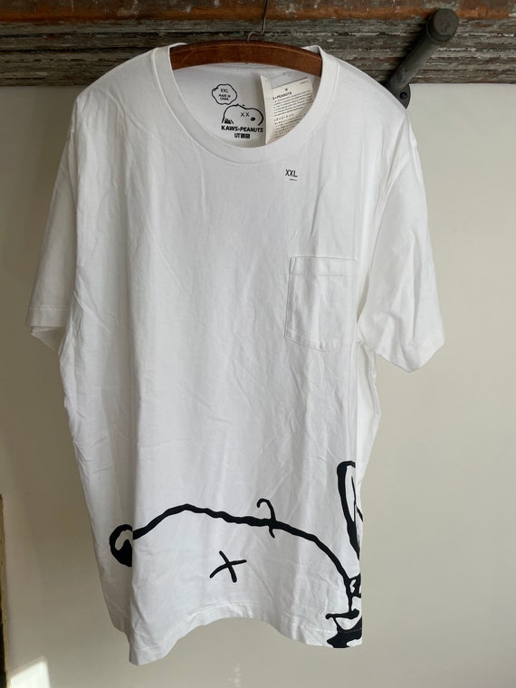 KAWS X Peanuts X Uniqlo New With Tags T-shirt in White With KAWS X Peanuts X Uniqlo New With Tags T-shirt in White With