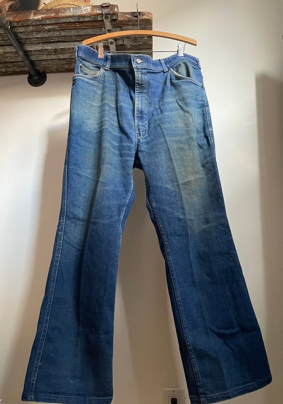 Vintage 530 Orange Tab 1970s Levis Jeans 42x30 | Etsy Ireland