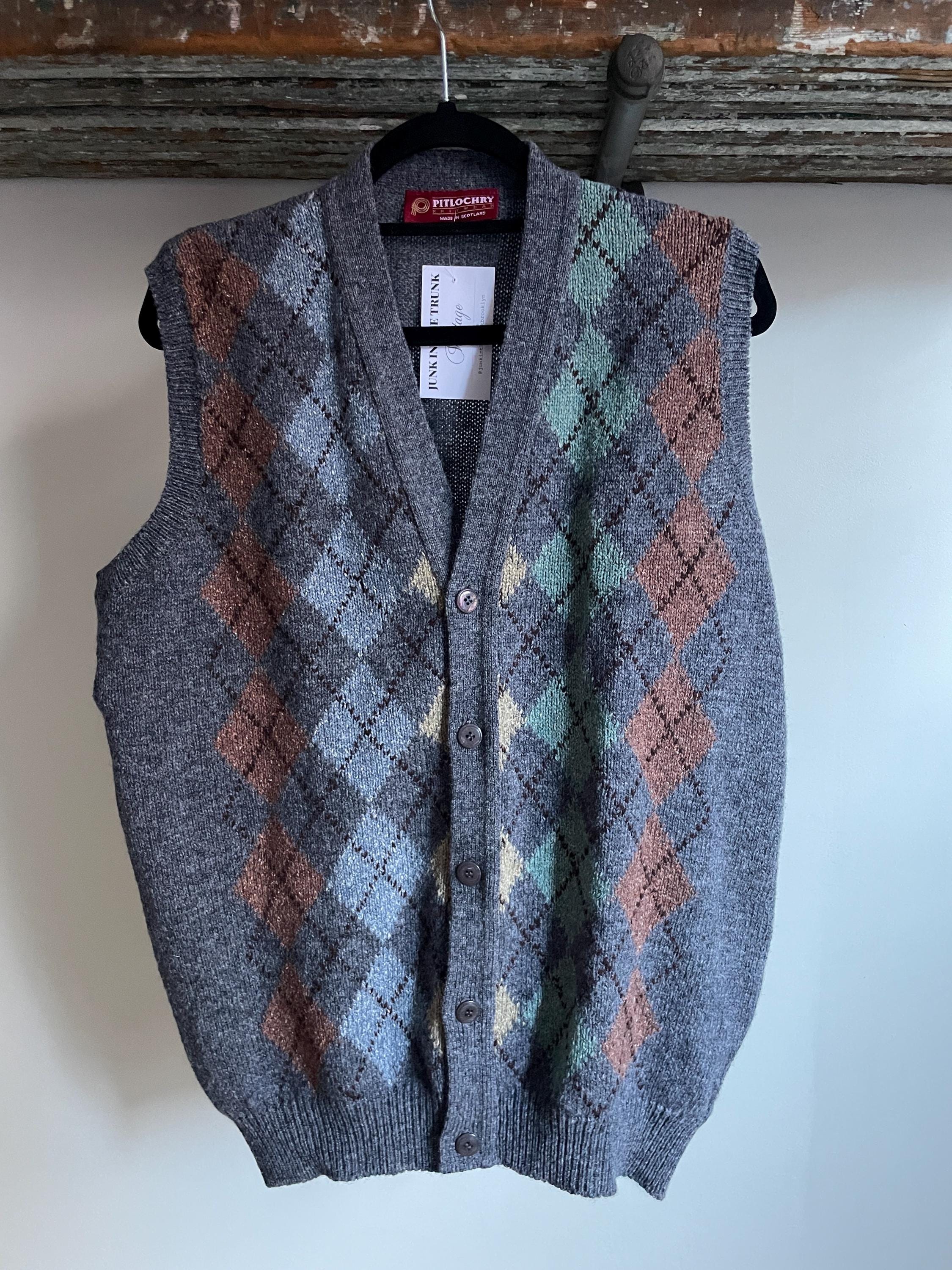 Pitlochry Knitwear Vintage Deadstock New Wool and Silk Blend 