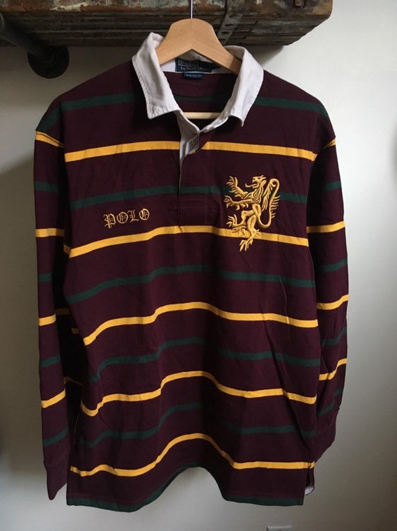 ralph lauren rugby shirt vintage
