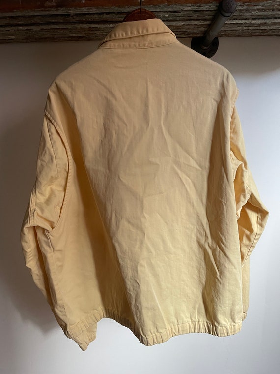 Vintage early 90’s Polo Ralph Lauren yellow cotto… - image 8