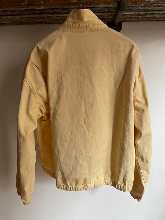 Vintage early 90’s Polo Ralph Lauren yellow cotto… - image 2