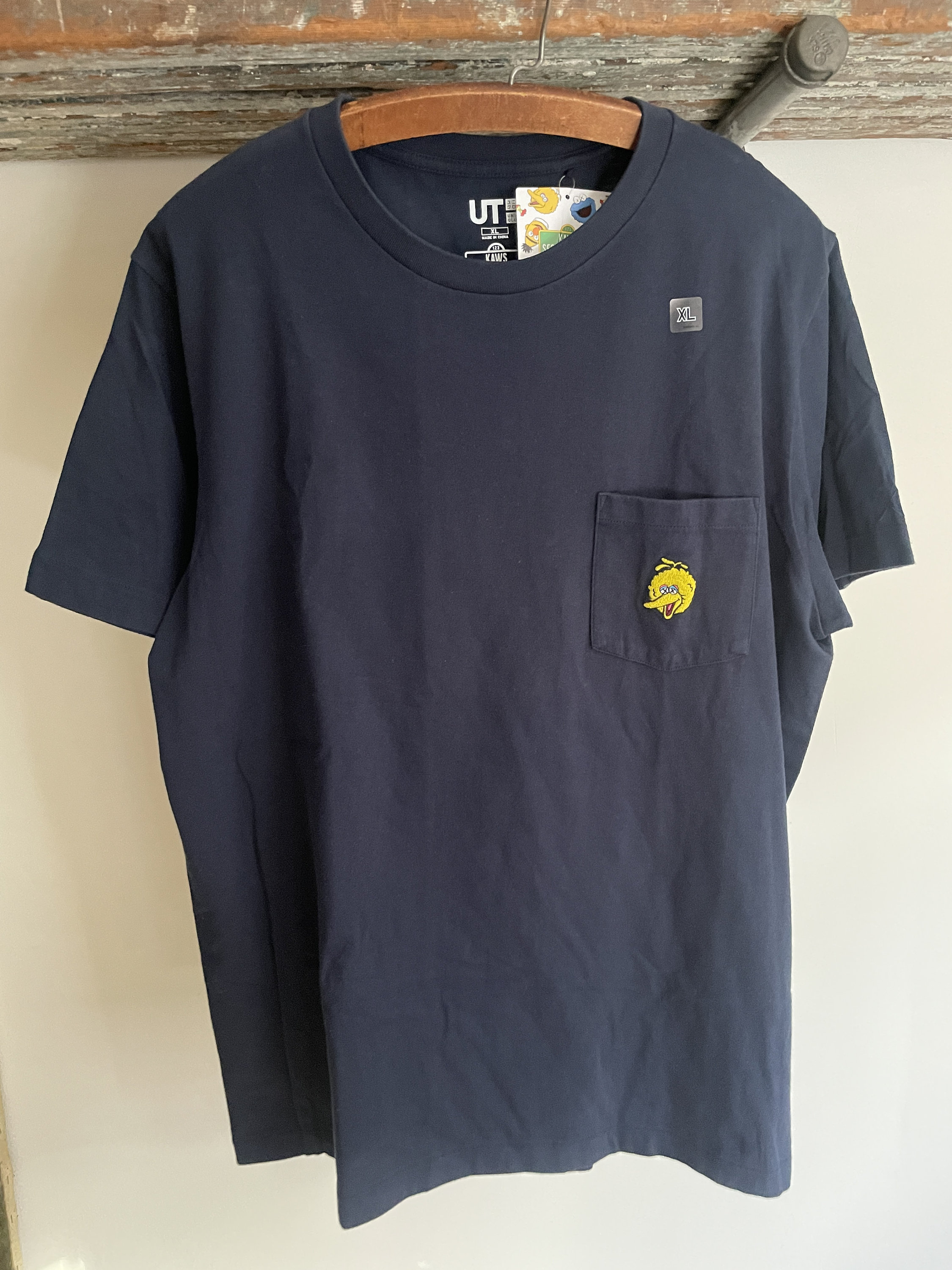 Kaws sesame sales street big bird