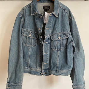 RRL STRATFORD WORK DENIM JACKET サイズXL Vintage RRL Ralph Lauren Denim Chore Workers Button Jacket - Etsy