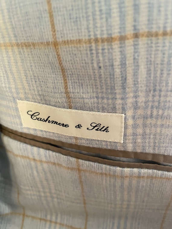 Vintage Baldessarini Hugo boss cashmere silk wind… - image 4