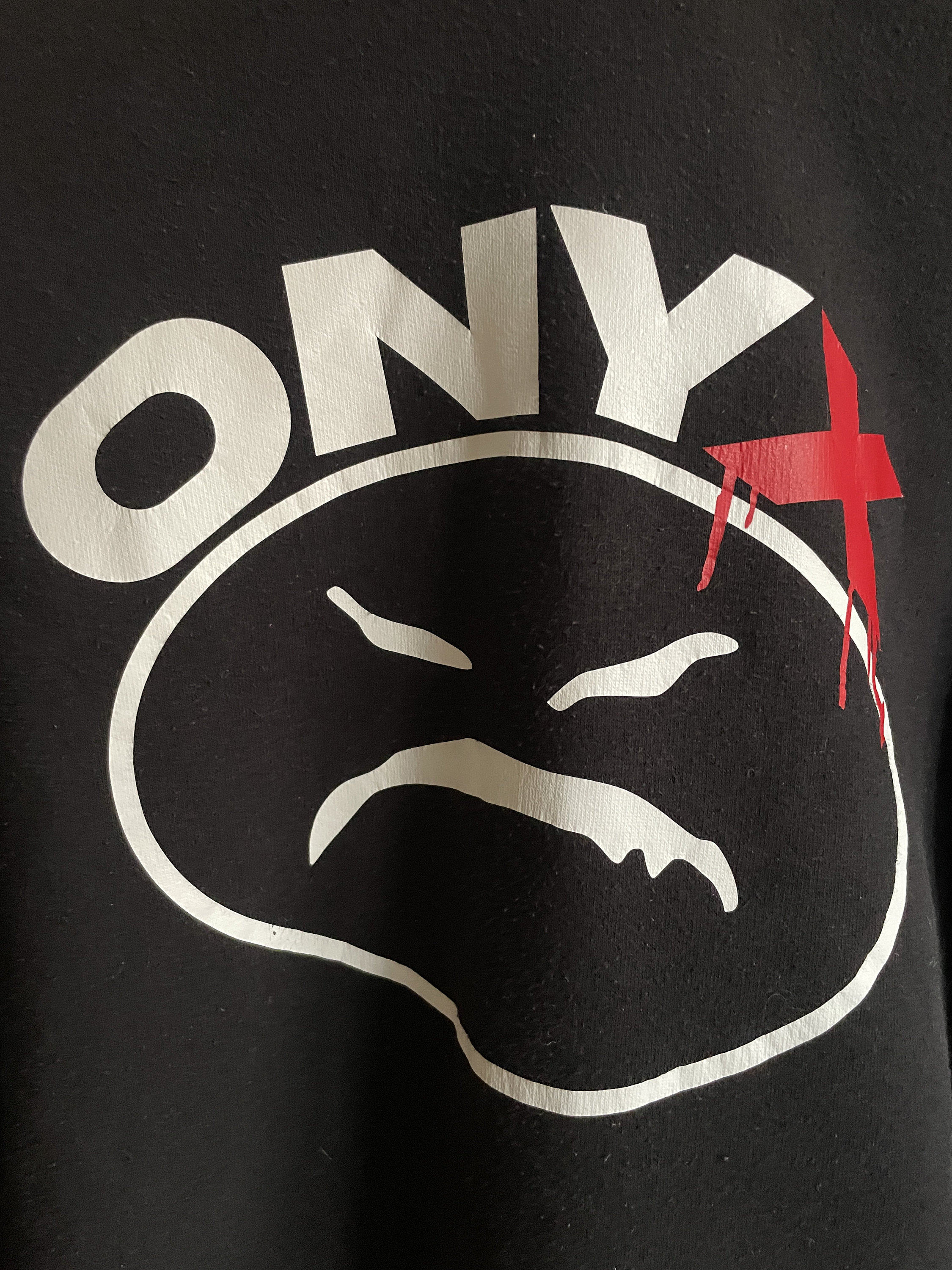 Vintage Onyx 90's Hip Hop Rap Group Logo Hoodie. Size Small