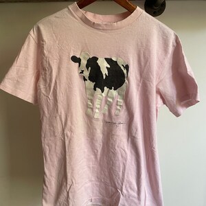 Vintage 1983 artist Woody Johnson T-shirt. By Hanes size large vintage . 100% cotton made in the USA. Single stitched. 20” armpit to armpit.